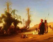 Rest at the Oasis - 查尔斯·西奥多·弗里尔